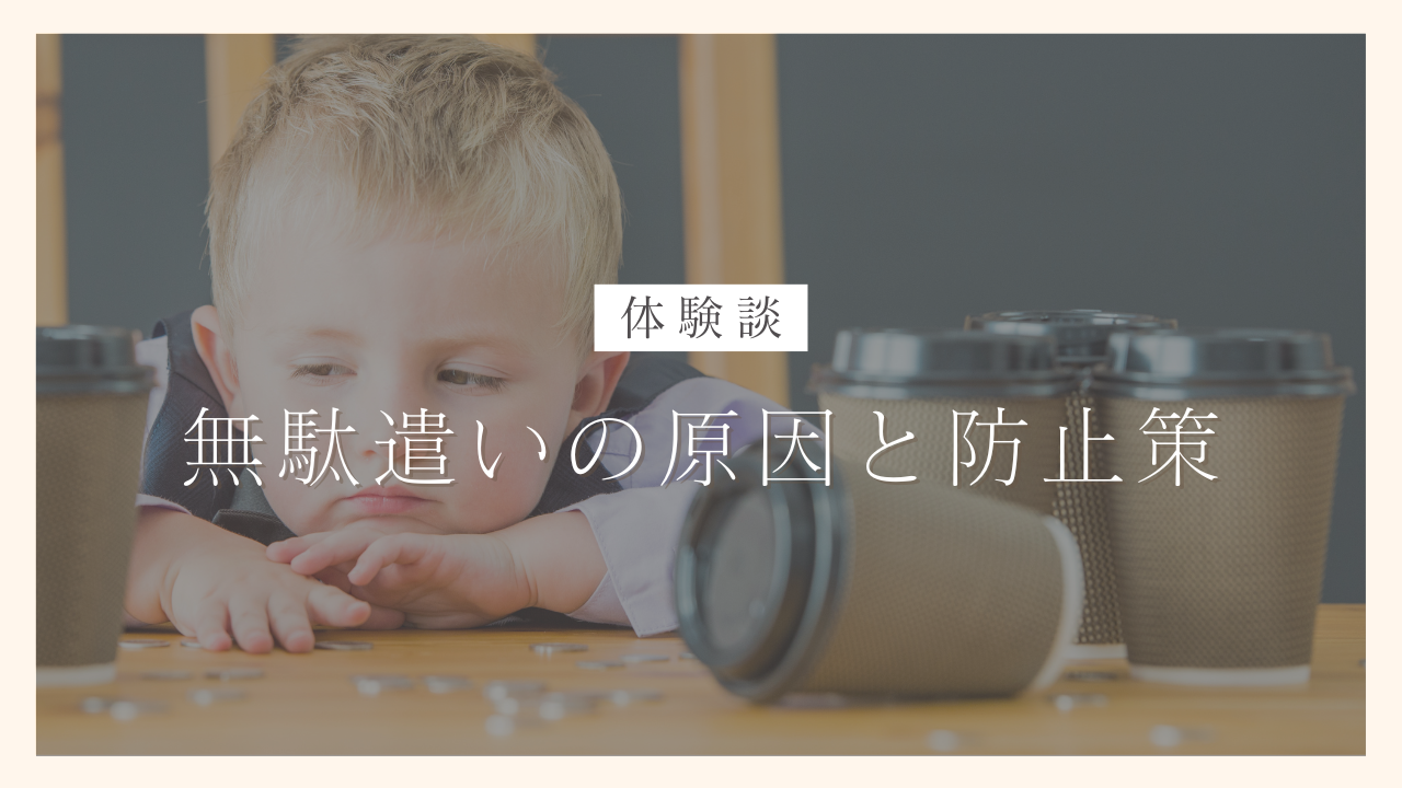 無駄遣いを防止しよう！知らないうちにお金が消えていく無駄遣いの原因と防止策を解説します【体験談】｜100日でサイドFIREするシングルマザー